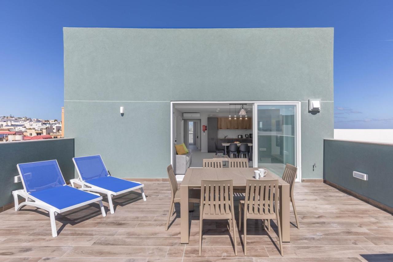 Unique Penthouse With Private Heated Jacuzzi, Close To Restaurants And Night Life Is-Swieqi Екстер'єр фото